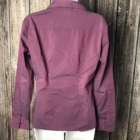 New York & Company Collared Button Down Blouse ~ S - Picture 5 of 6
